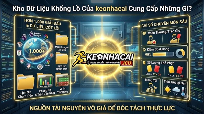 Kho dữ liệu thống kê kèo nhà cái icu chuyên sâu