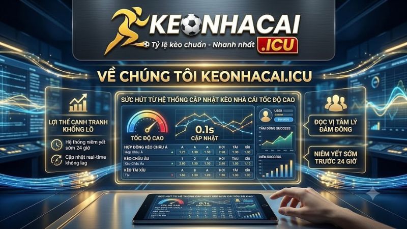 Bảng cập nhật tỷ lệ kèo nhà cái trực tuyến nhanh chóng và chuẩn xác