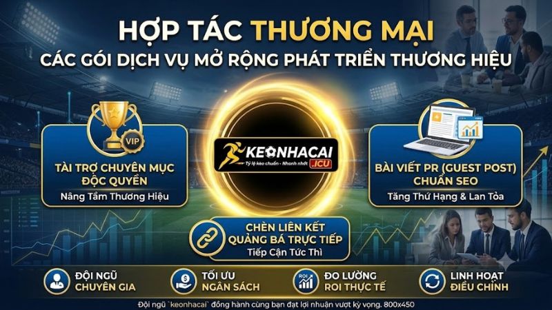 Các vị trí đặt banner quảng cáo cực nét trên trang chủ keo nha cai